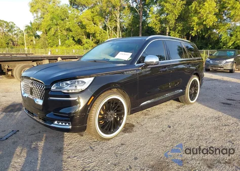 2021 Lincoln Aviator Black Label from USA, damaged, VIN 5LM5J9XCXMGL06815